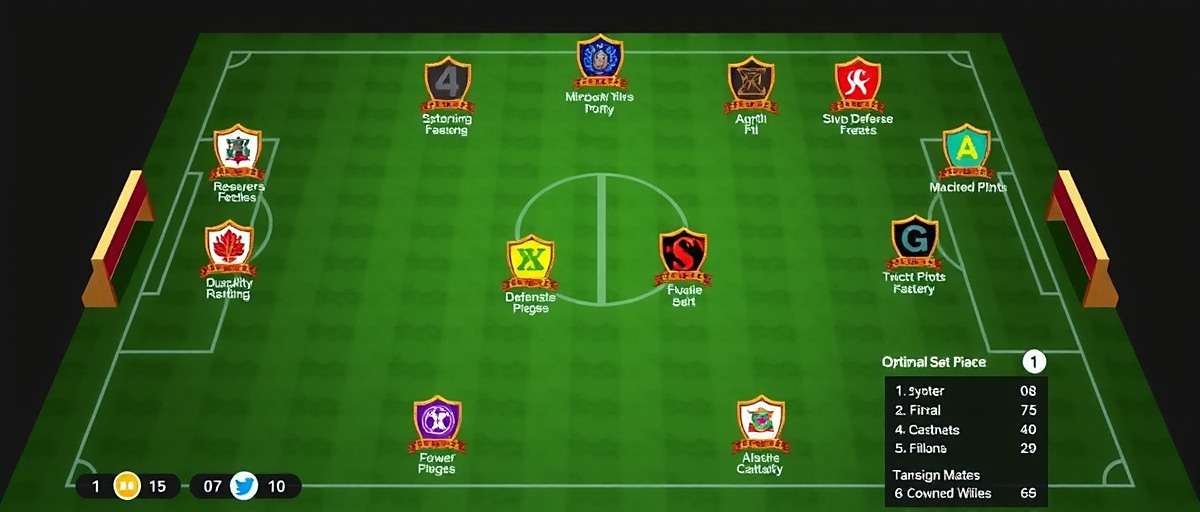 Fiesta Set Piece Specialists Diwali Strategy Guide Fiesta Set Piece Specialists strategy guide showing optimal Diwali set piece arrangement with labeled defensive elements